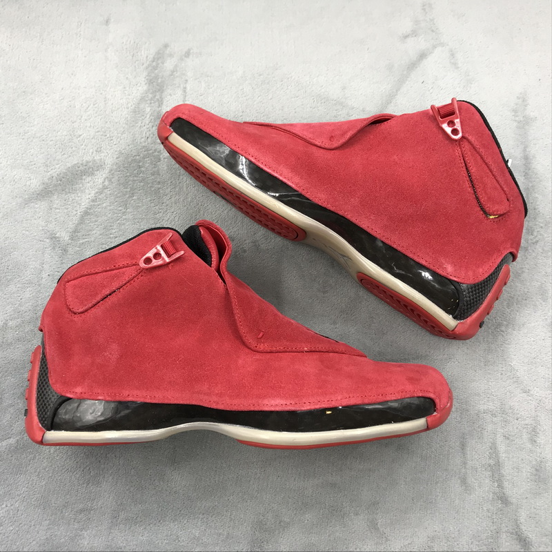 Authentic Air Jordan 18 Gym Red